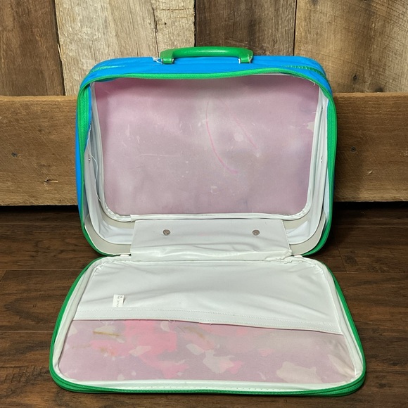 Vintage 1993 Lyons Group BARNEY & BABY BOP Graphic Suitcase Barney And Friends - Picture 7 of 7